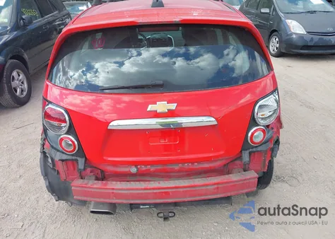 2015 Chevrolet Sonic Rs Manual из США, поврежденный, VIN 1G1JH6SB6F4101231